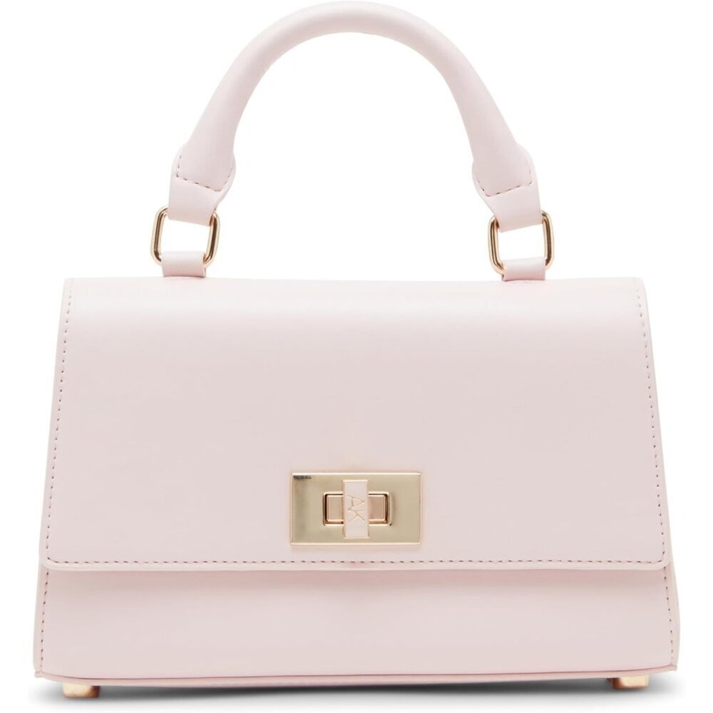 Mini Flap Top Handle Bag Polyester 8.66x7.87x5.31in Turn Lock Adjustable - Picture 1 of 6